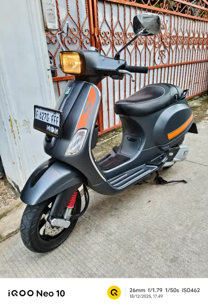 GRESS !! PIAGGIO VESPA S 125 i-Get 2020 CBU FULL STANDART ORISINIL