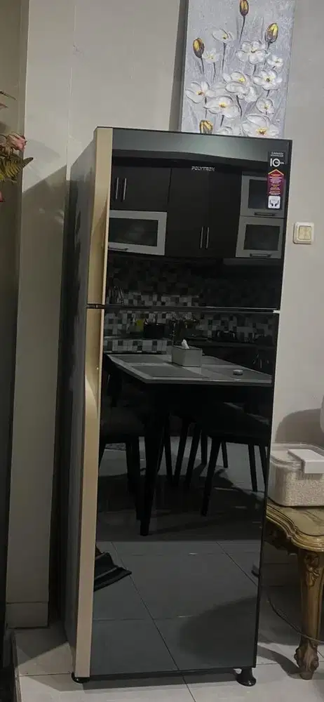 Kulkas Polytron 2 pintu PRM 28 seri bekas murah