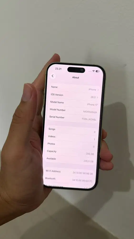 Iphone 17 Basic 256GB Sage