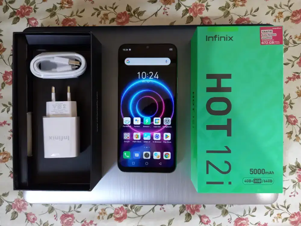 INFINIX HOT 12I RAM 4+3/64