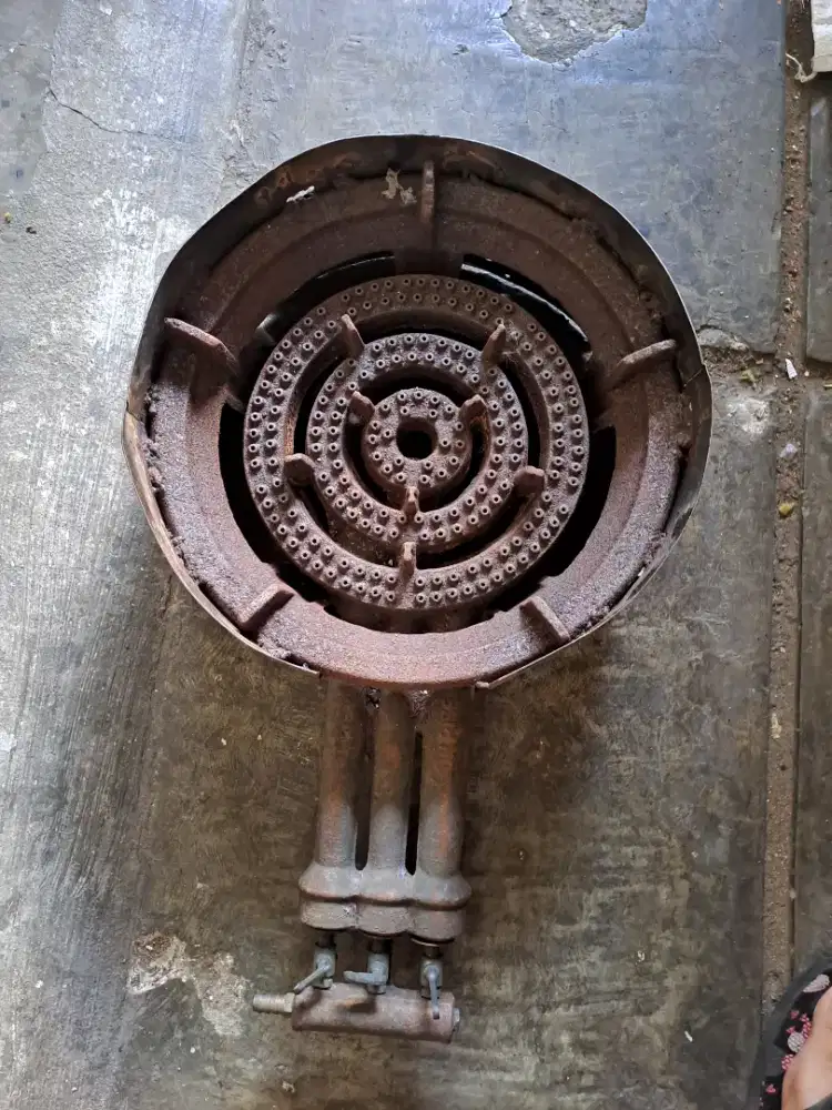 Kompor bekas martabak