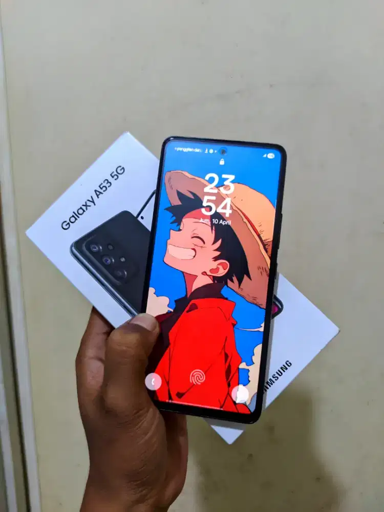 Samsung galaxy a53 fulset 5G Ram 8+8/256gb siap pakai