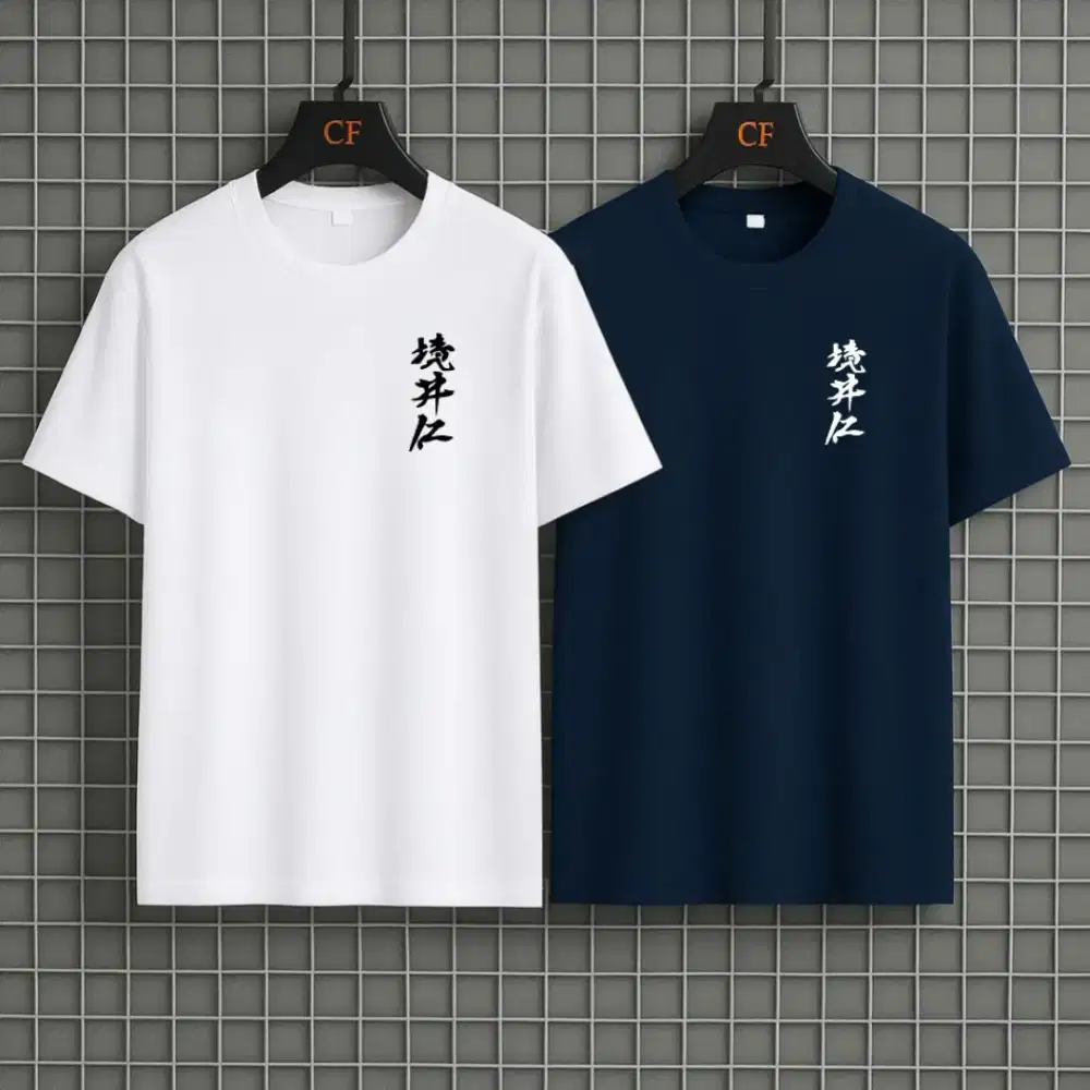 Kaos Pria Cotton Premium Simple Stylish