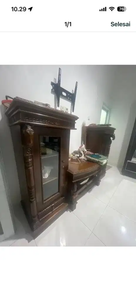 Lemarti tv antik model kepala kuda