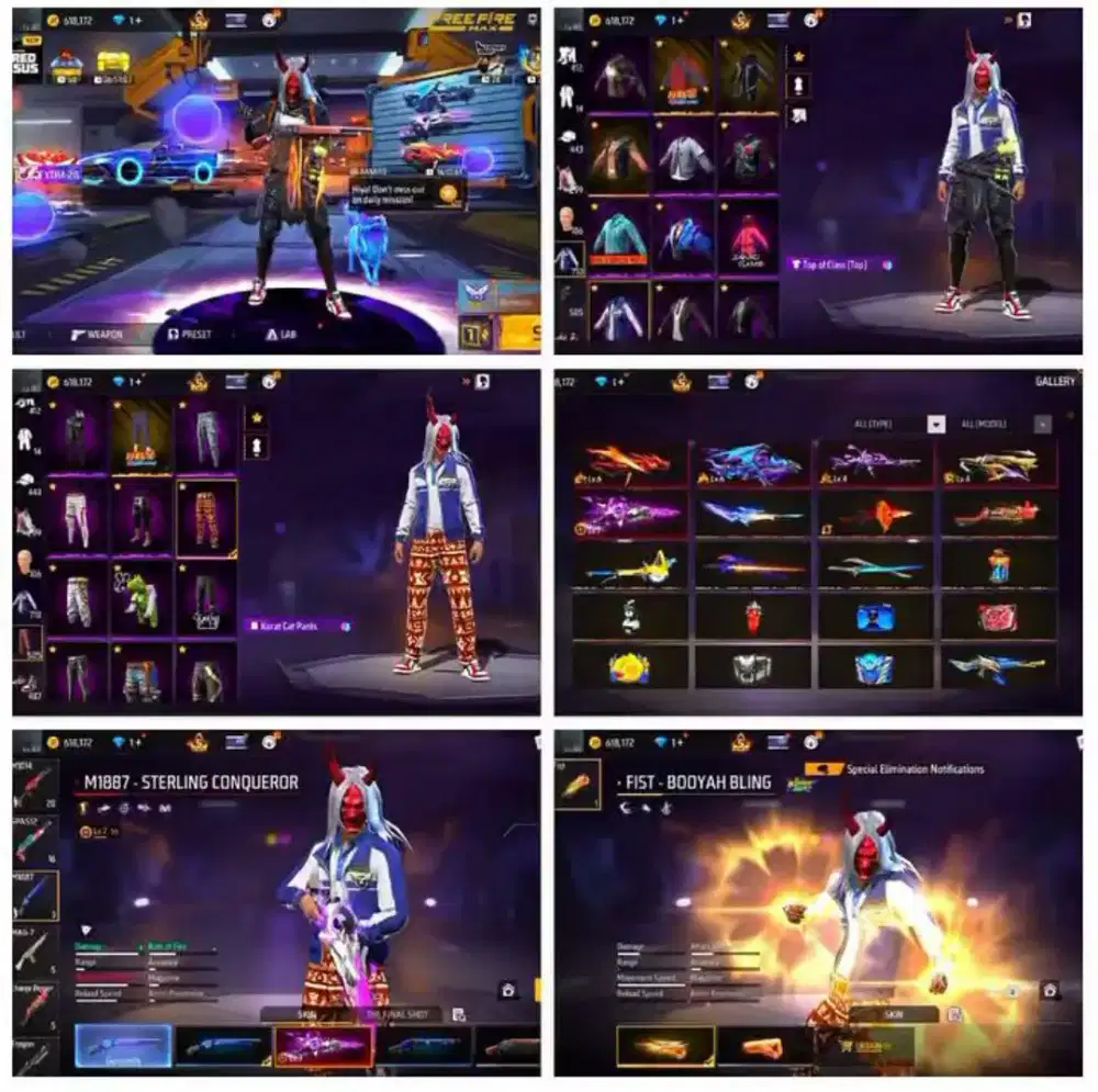 akun FF Ready jual akun Free Fire murah murah 100% Asli Tepercaya