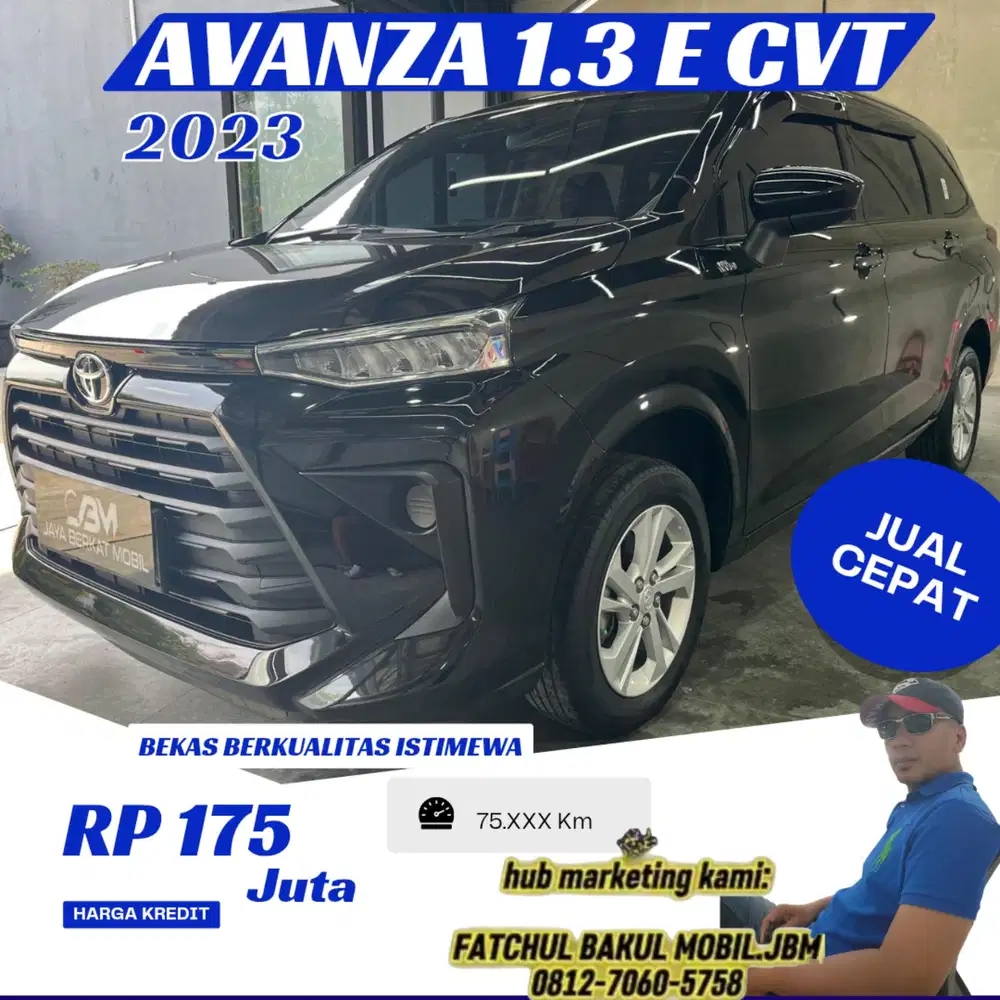 TOYOTA AVANZA 1.3 E CVT 2023