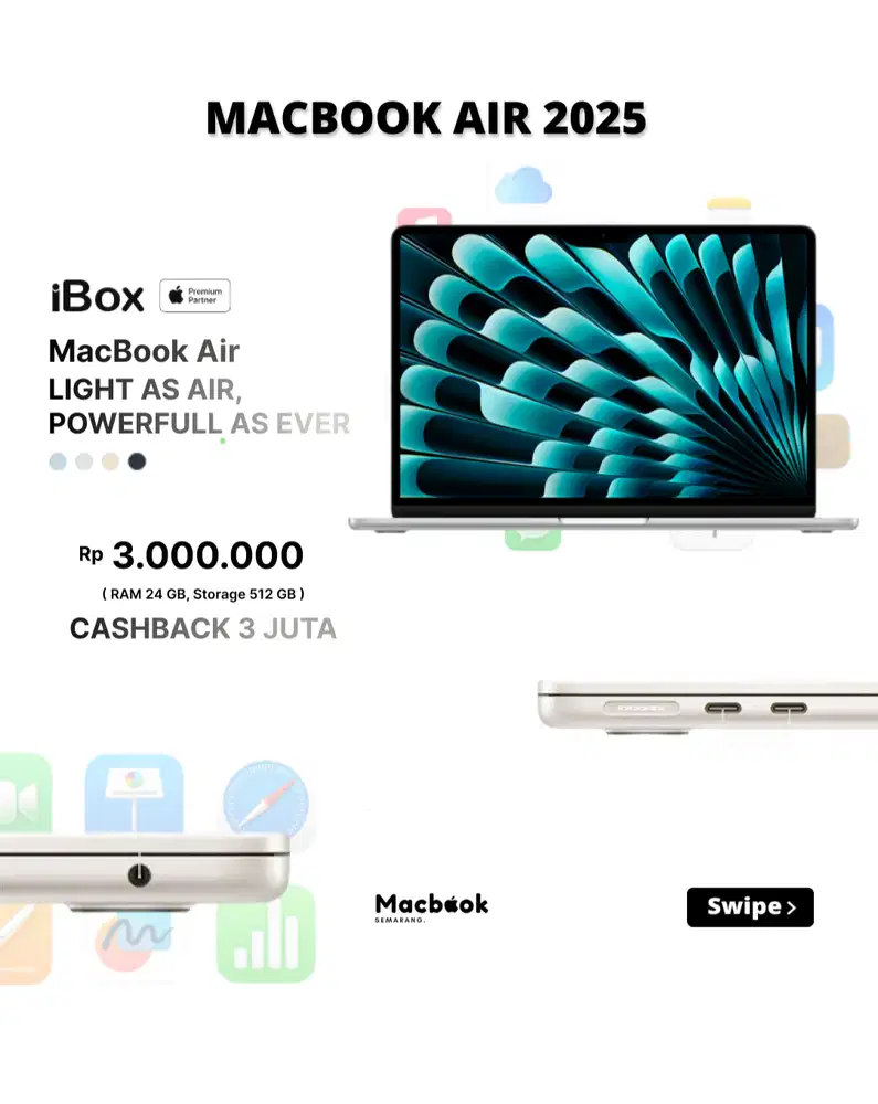 Macbook Air M4 2025 16/256