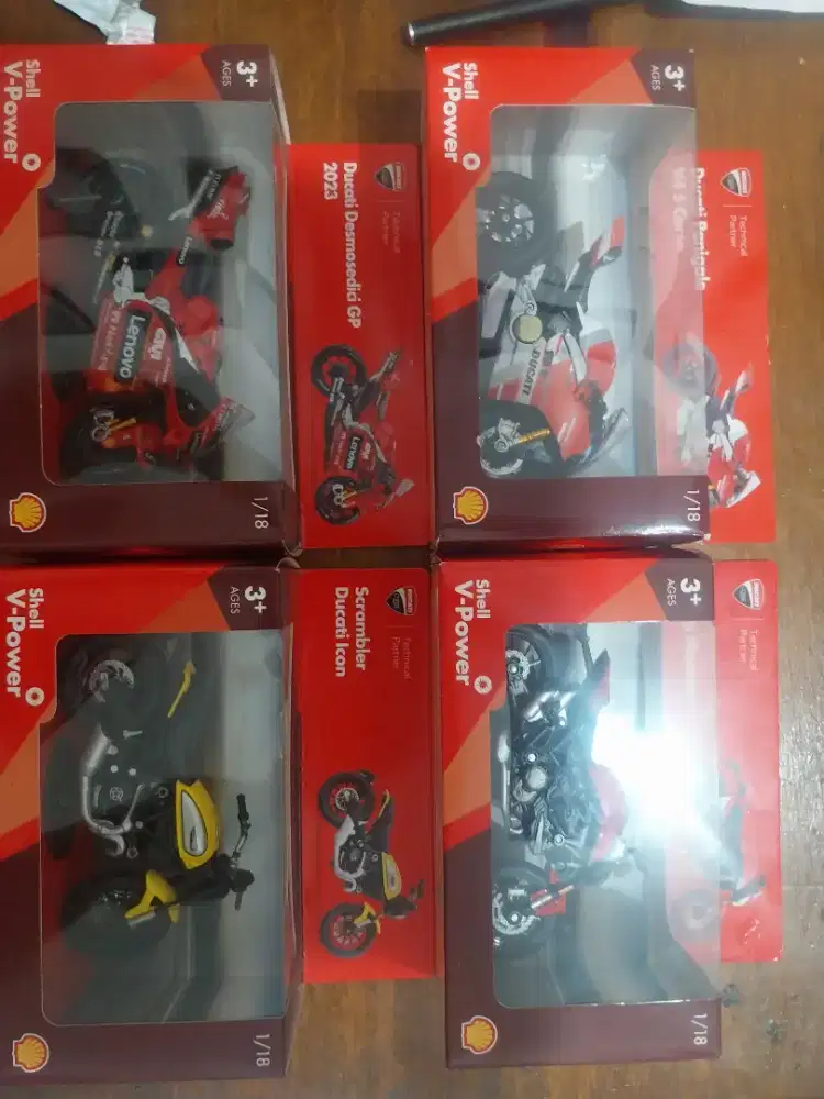 Replika motor produksi dari Shell