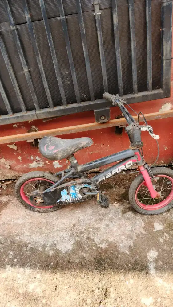 paket Sepeda gak kepake cuma ditaro di teras jadi gak kerawat