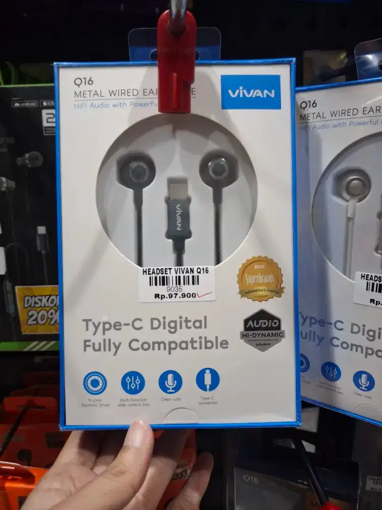 ATLANTIS DAHSYAT HEADSET VIVAN Q16