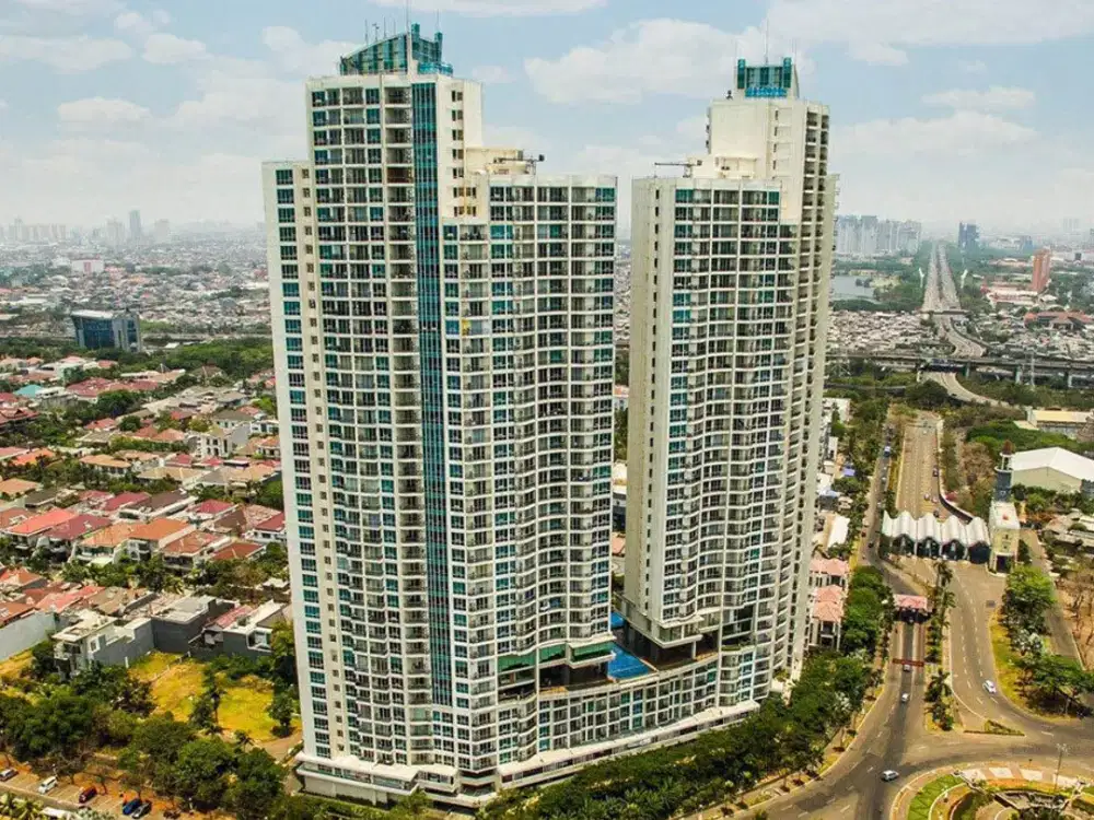 apt ancol Mansion tower AO view laut Lt 66 m2 1 BR 650 juta