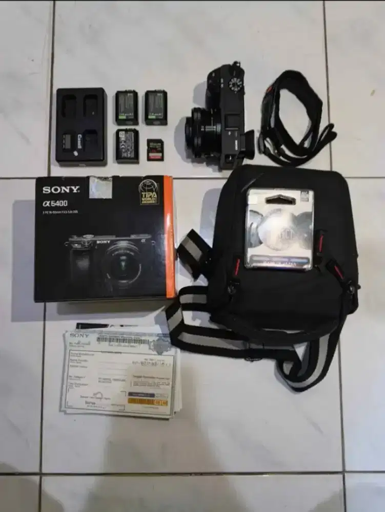 Camera sony A6400 fullset