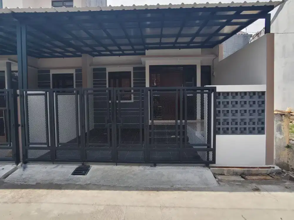 Rumah 1 Lantai Baru Jadi Di Merkuri dekat Metro Bandung