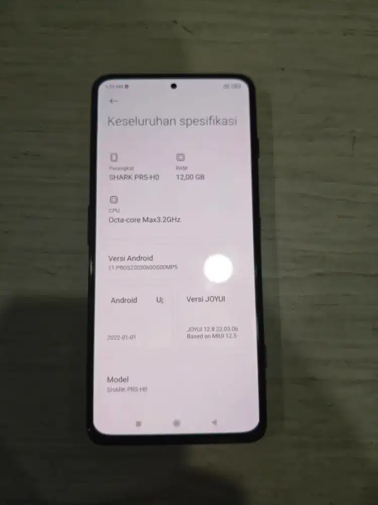 Black shark 4 ram 12/256GB