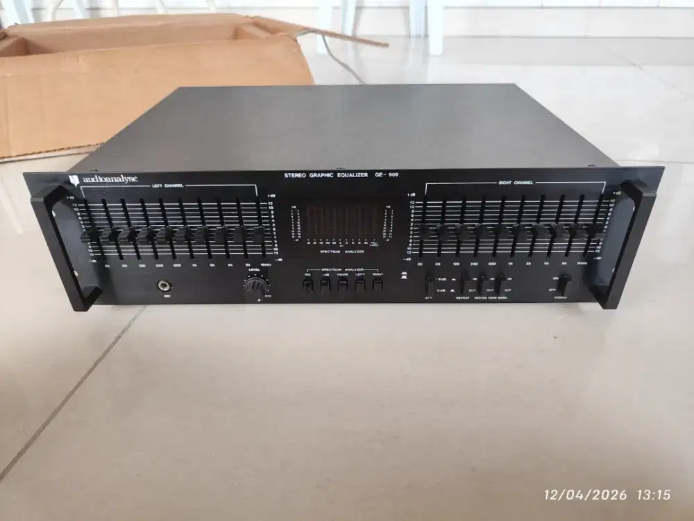 equalizer audioanalyse