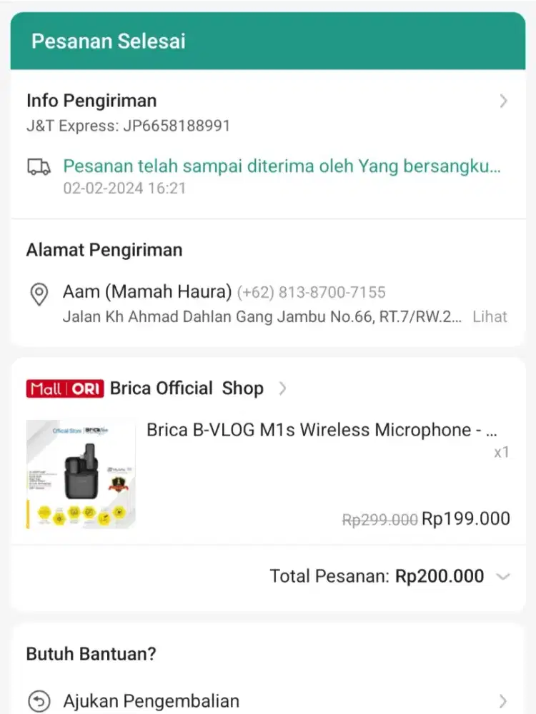 Microphone Buat Live