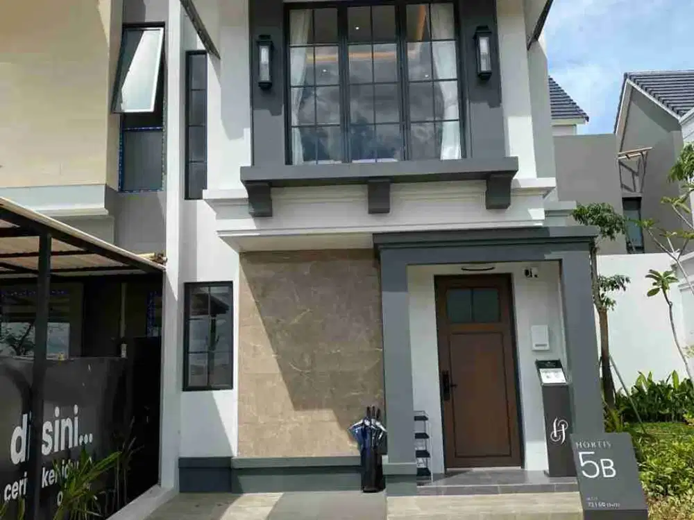 Rumah BSD Free DP, surat2 dan ppn dekat stasiun cisauk dan tol