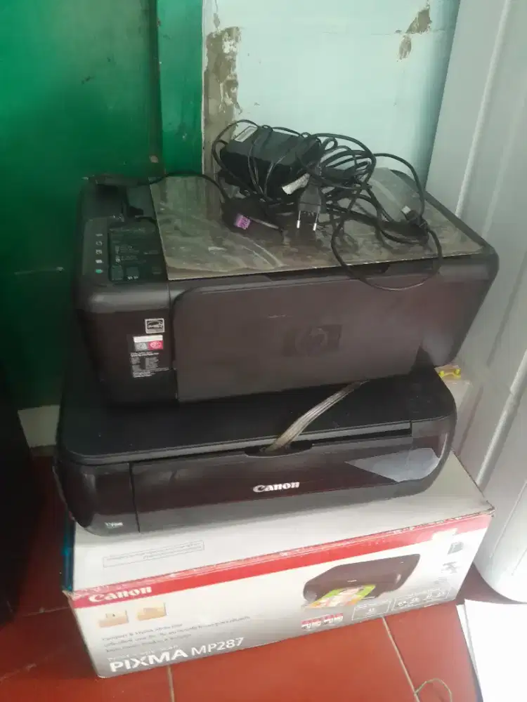 Jual printer canon 2unit dan printer HP 1unit kondisi masih hidup