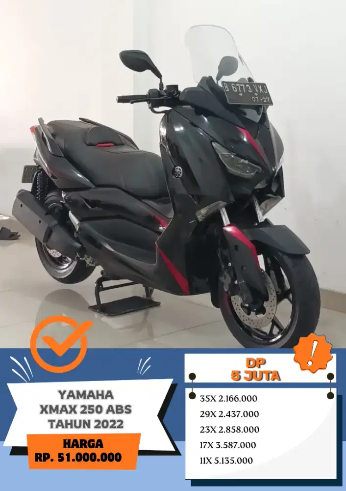 YAMAHA XMAX 250 ABS TAHUN 2022