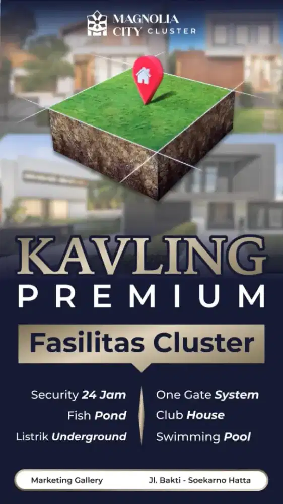 Tanah premium didalam cluster