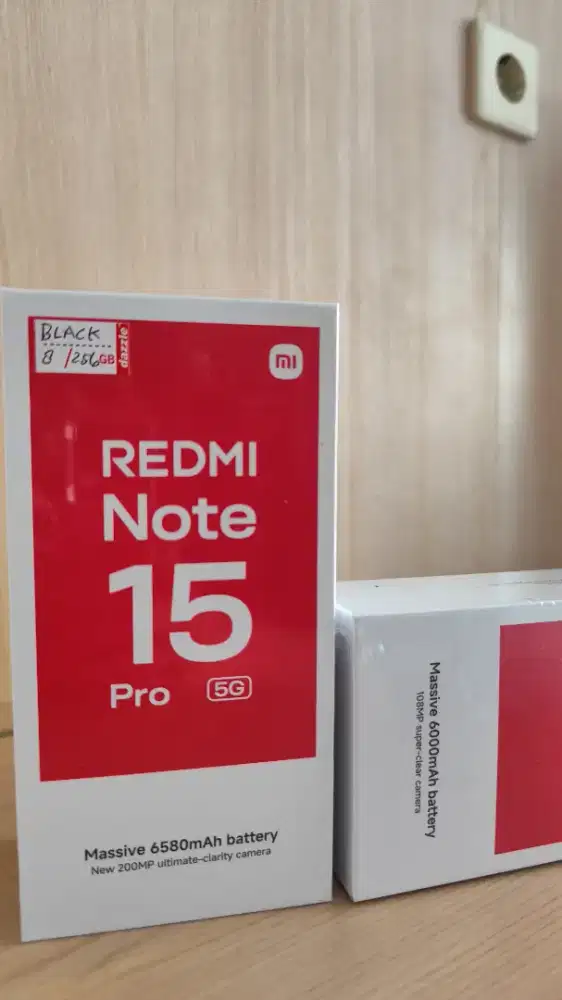 PROMO REDMI NOTE 15 PRO 5G 8/256 NEW SEGEL GARANSI