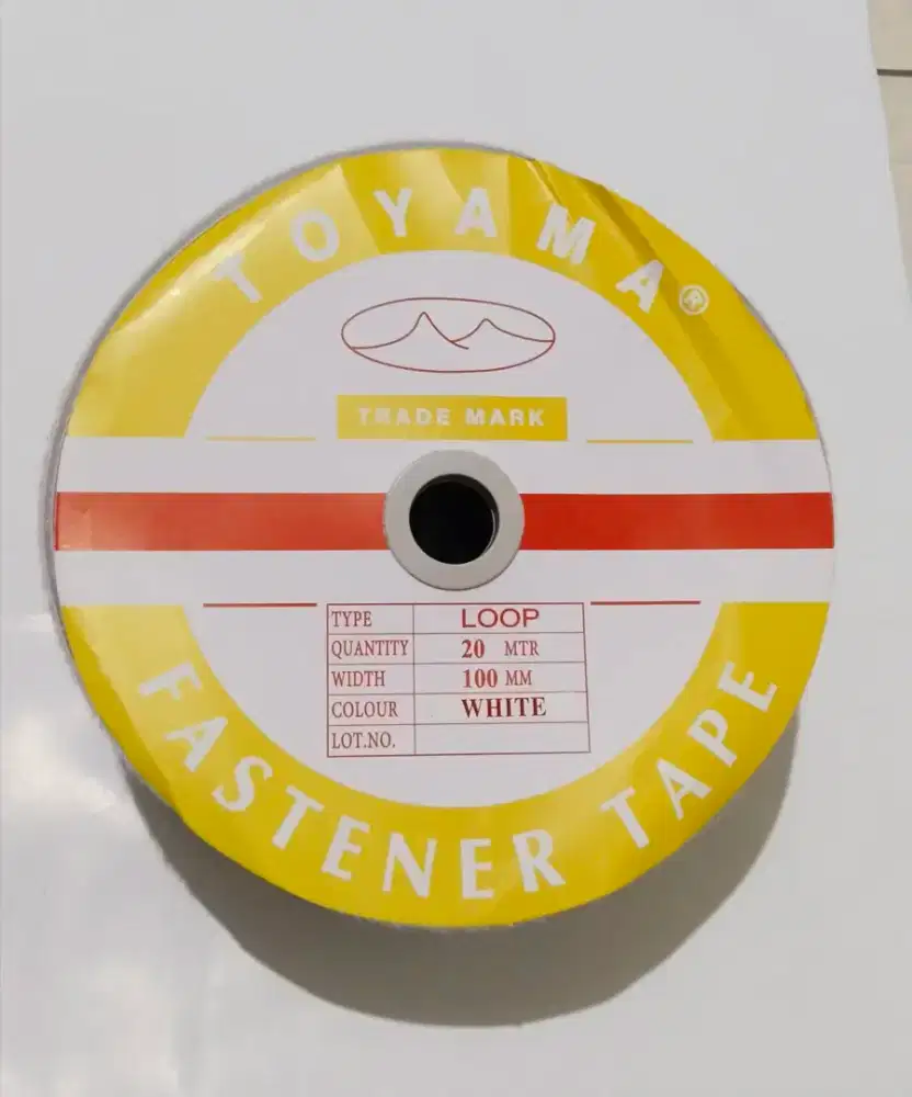 Toyama Velcro Majic Tape Prepet Perekat 10cm hanya versi Halus saja