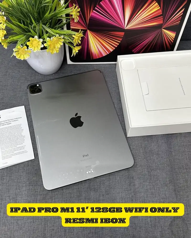 Ipad pro m1 11 128gb gen 3 wifi iBox