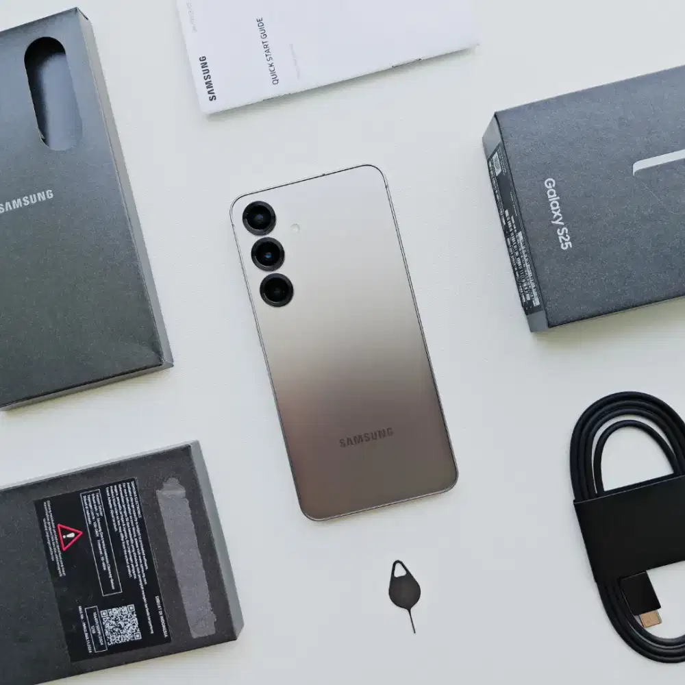 Samsung S25 12/256gb Fullset Ori Mulus Garansi Resmi SEIN Aktif