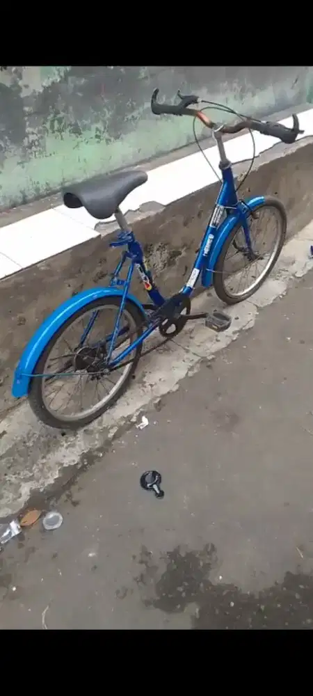 Sepeda  minion uk 20 dewasa  siap pakai