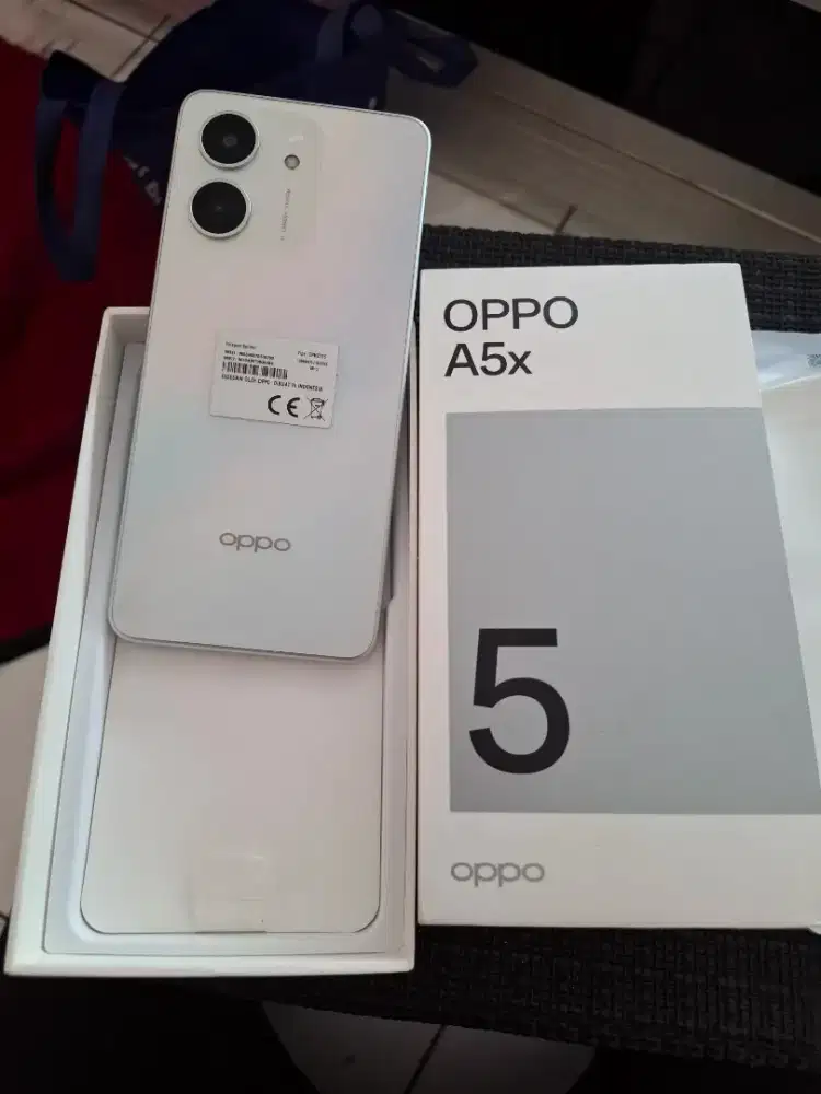 Oppo a5x ram 4+4/128 fullset original garansi resmi