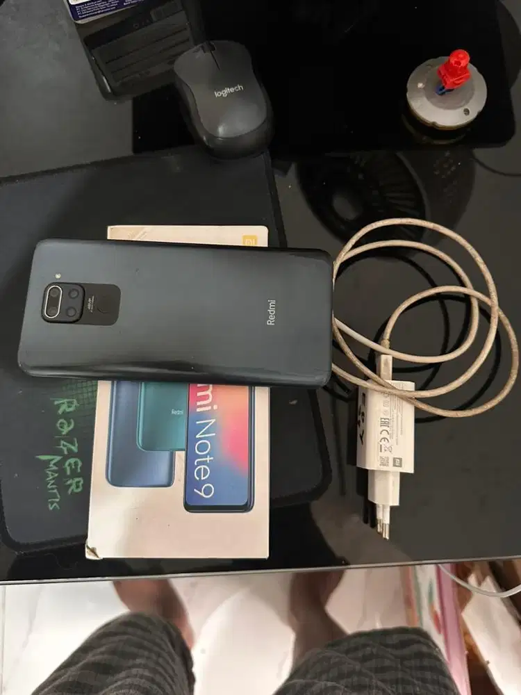 Redmi Note 9 Ram 6+2 internal 128Gb Fullset Original