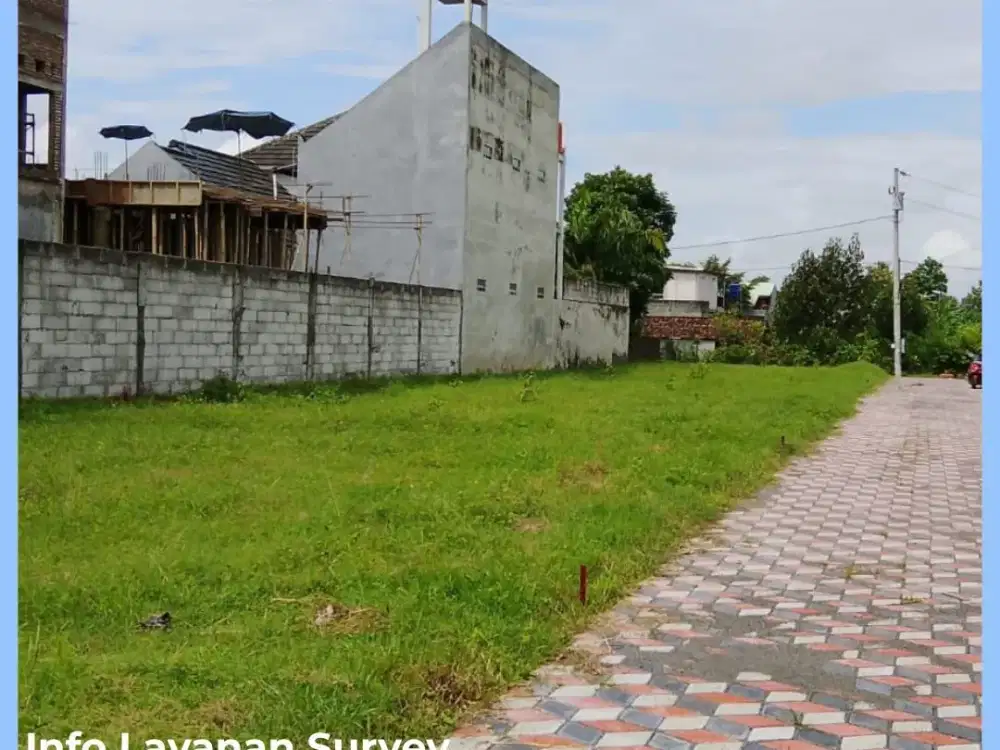 Tanah Jogja Sleman Kawasan Jl Tajem Maguwoharjo Siap AJB