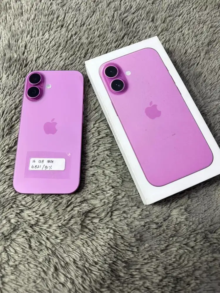 Iphone 16 128 gb ibox fullset mulus