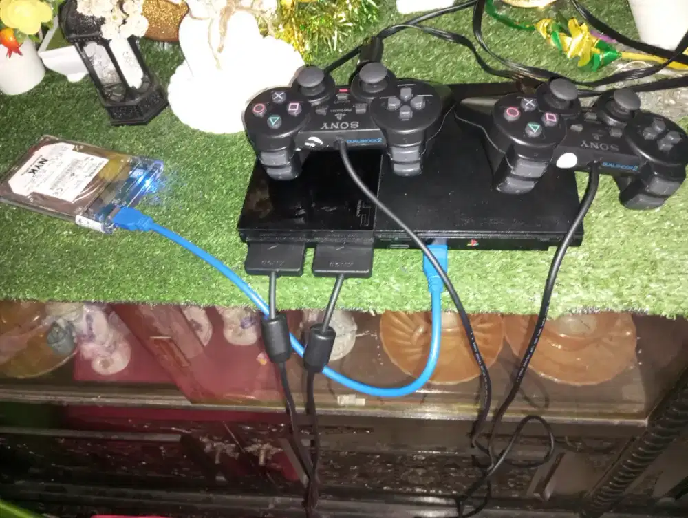 Ps 2 sony lengkap siap pakai