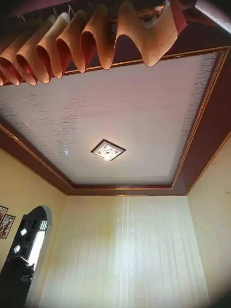 Plafon pvc dan plafon gipsum, partisi, plafon jebol, kanopi,