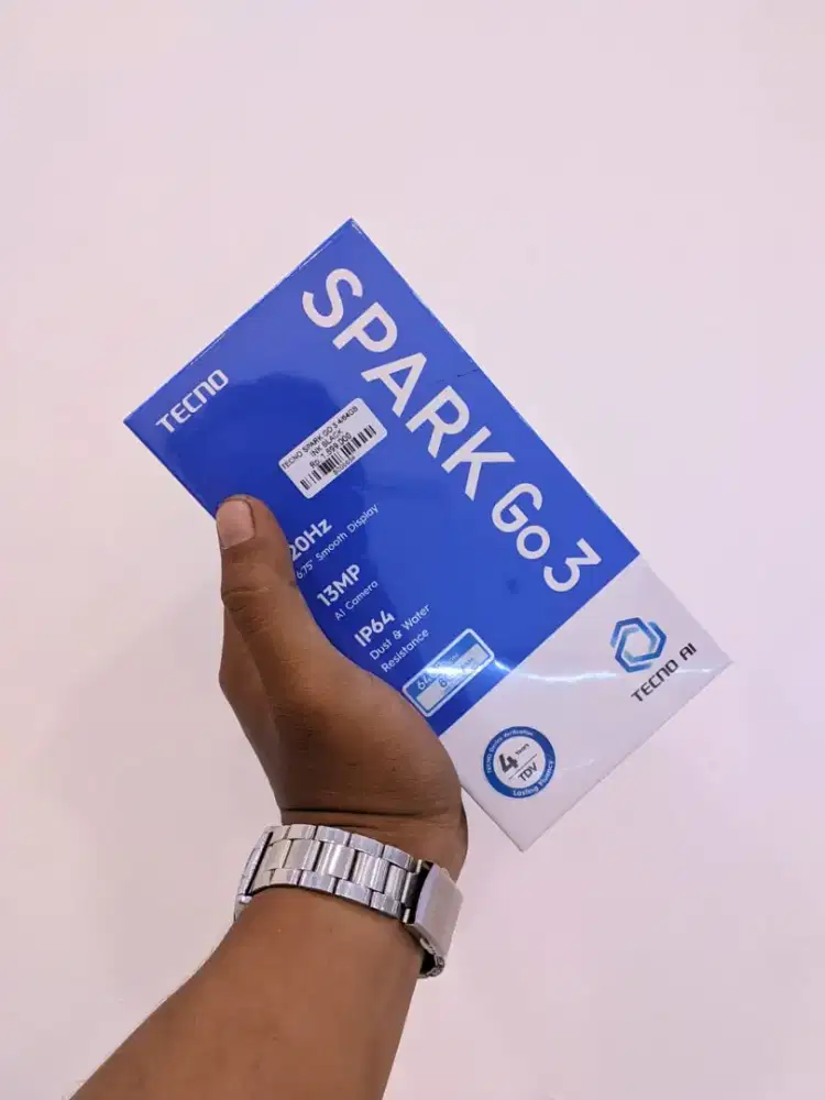 TECNO SPARK GO3 GARANSI  1 TAHUN