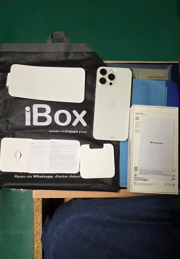 Iphone 15 pro max 256gb White Titanium Ibox