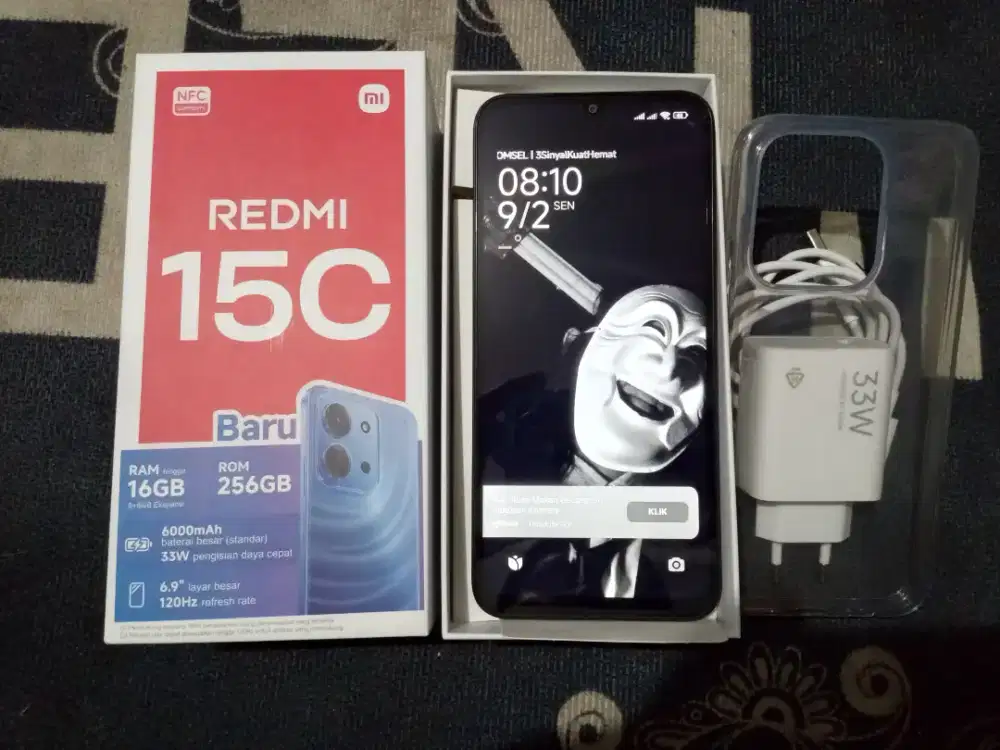 Redmi 15 C ram 16/256 GB mulus like new