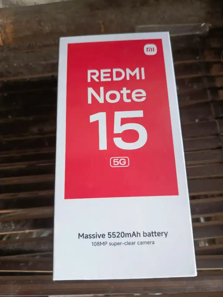 XIAOMI REDMI NOTE 15 5G 8/256 NEW SEGEL GARANSI RESMI