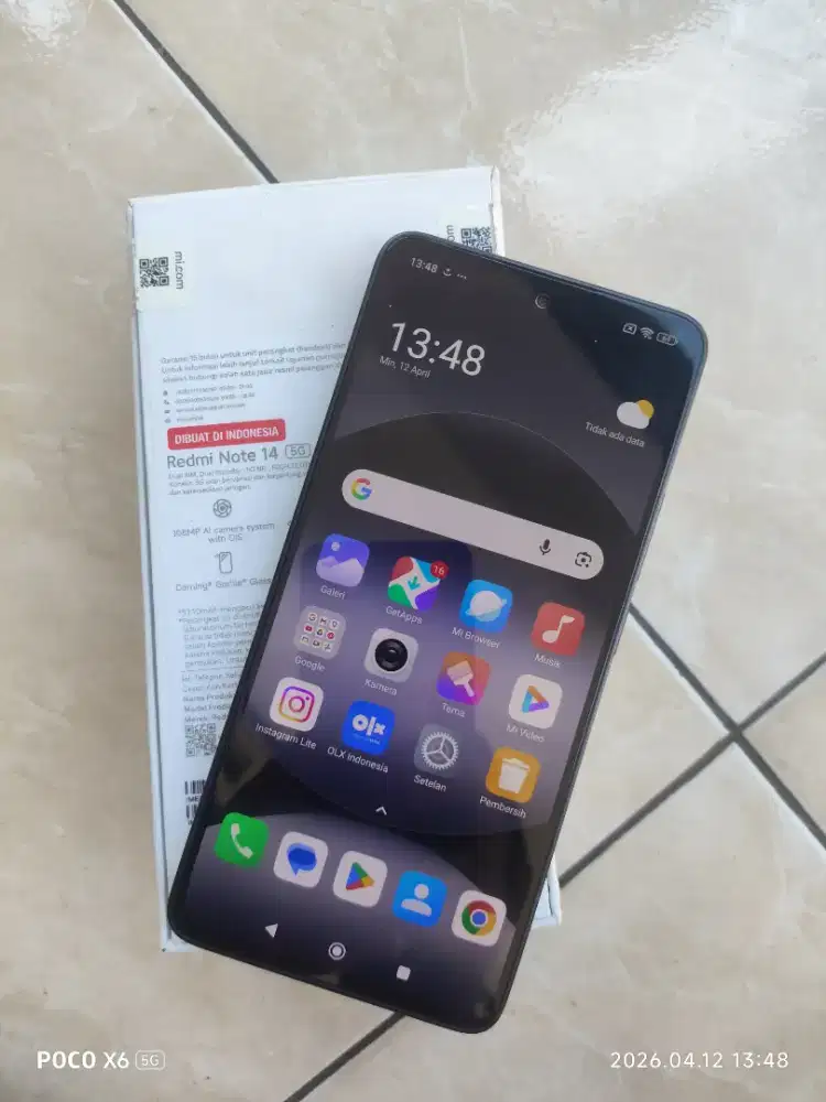 Redmi Note 14 5G ram 8/256 fullset