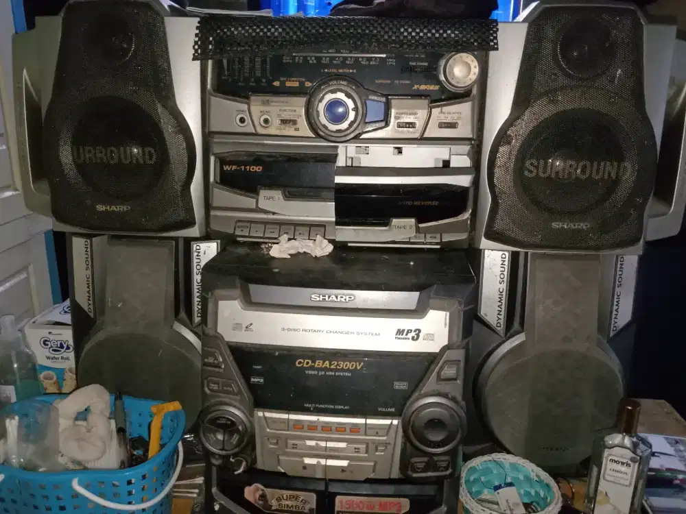 Dijual tape rumah merk sharp