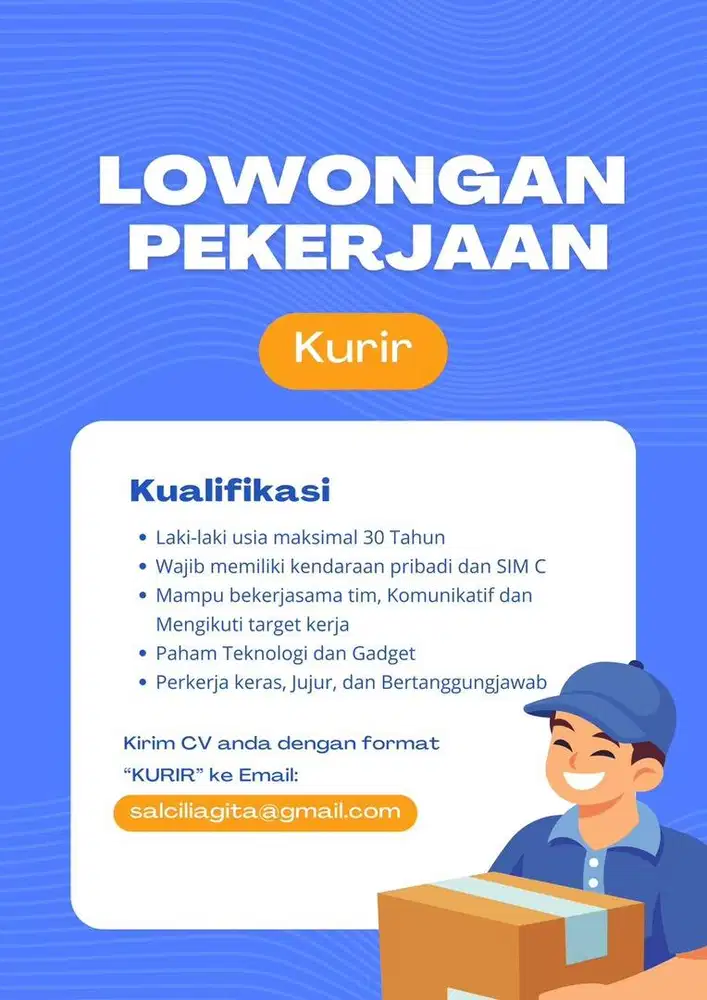 Lowongan kerja Kurir