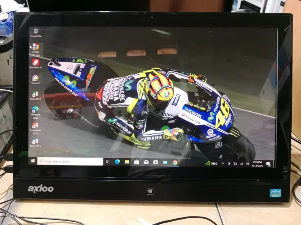 PC all in one axioo i7 touch screen