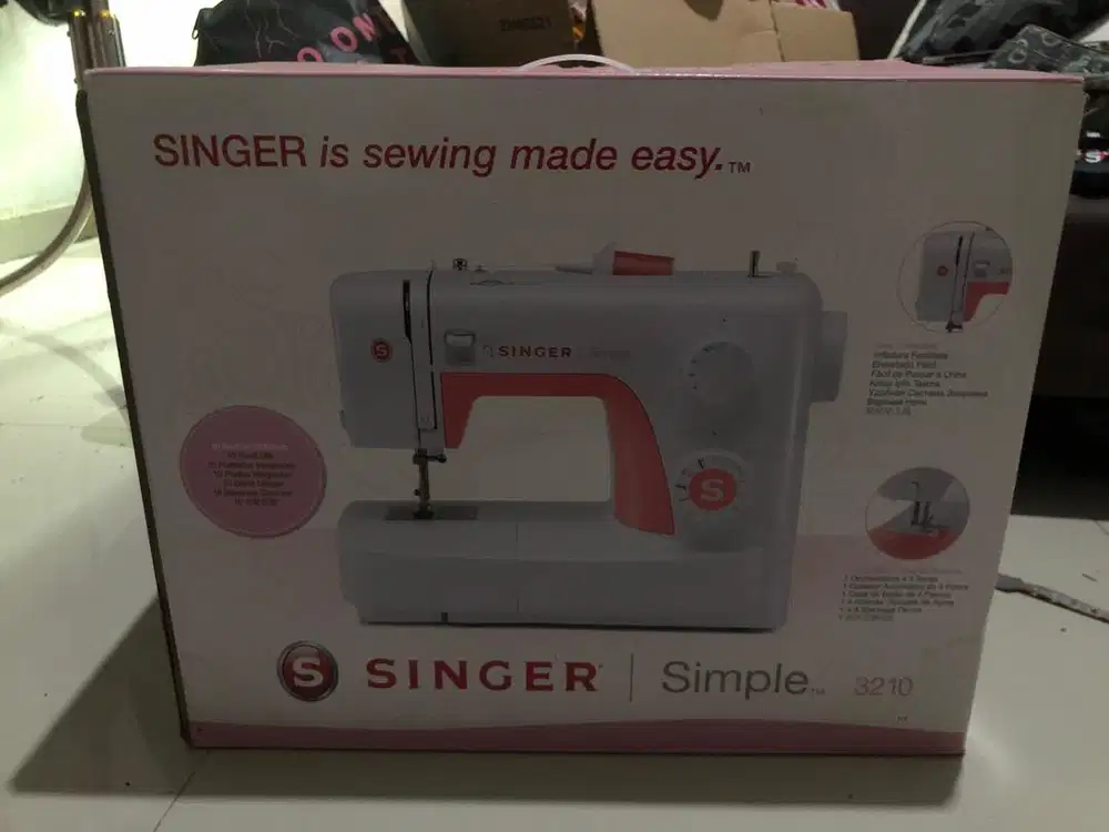 Alat jahit, singer 3210