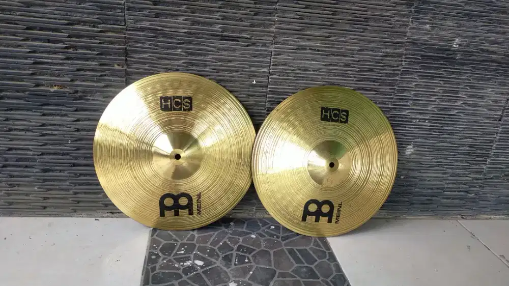 Cymbal meinl hihat 14 inch bekas