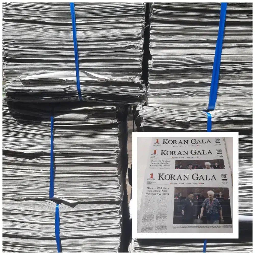 Koran kiloan rapih dan bersih