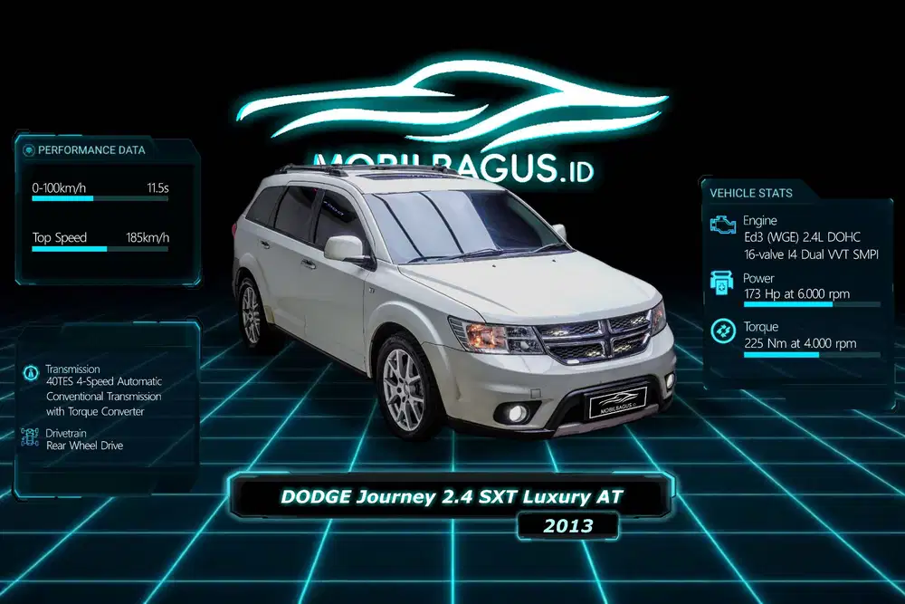 [LOW KM!!!] Dodge Journey 2.4 SXT Luxury Metik 2013 NoPol Ganjil