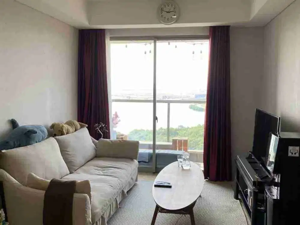 DISEWA APARTEMEN GOLD COAST 1 BR FURNISH SEA VIEW