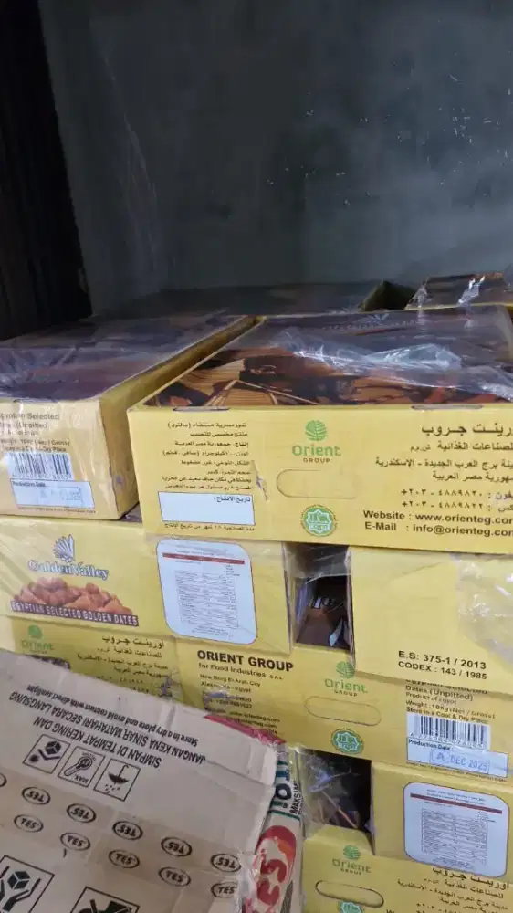 Kurma Mesir Golden Valley 10kg