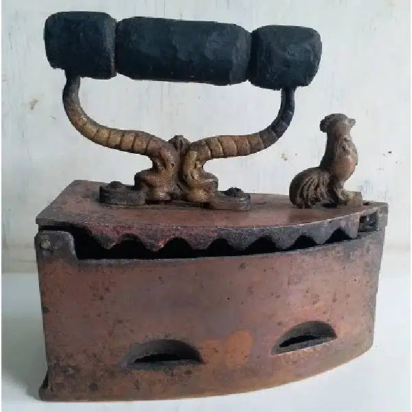 Vintage Antik Setrika JOF dengan lobang 5